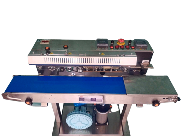 Máy hàn miệng túi thổi khí có date YD-1020C